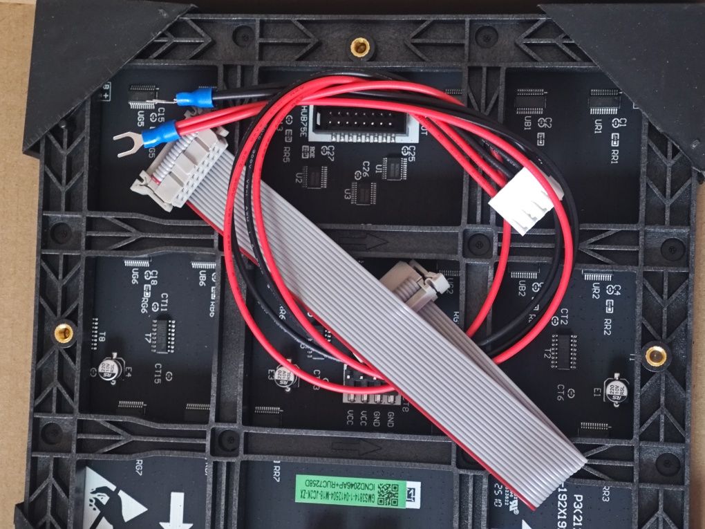 Display led P3 192mmx192mm