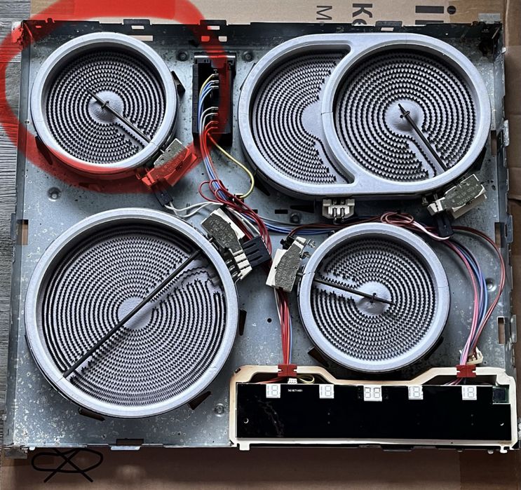 Комфорка до єлектричної плити