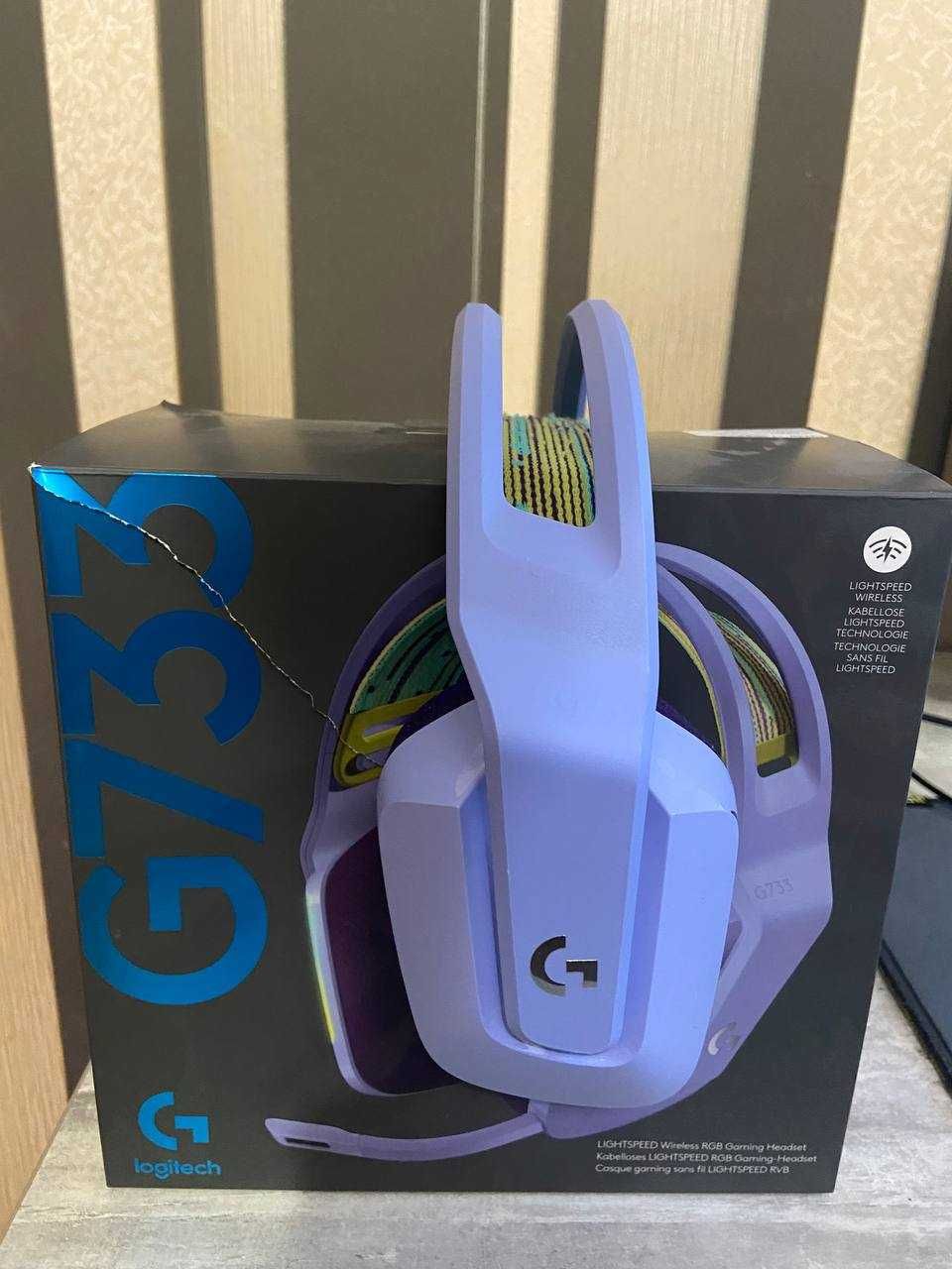Навушники Logitech G733 фіолетові