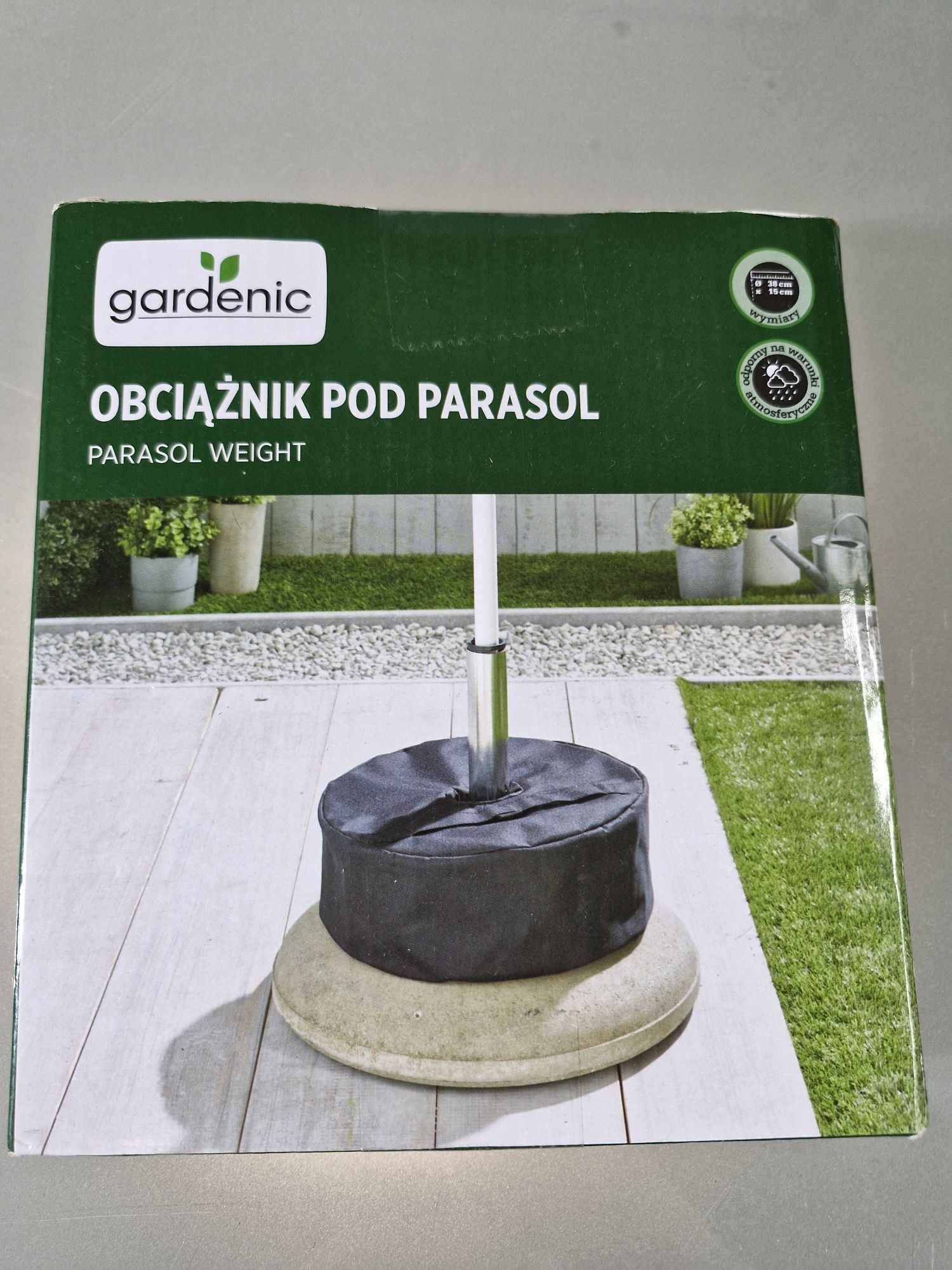 Obciążnik Parasola Napełniany Piaskiem Pod Parasol