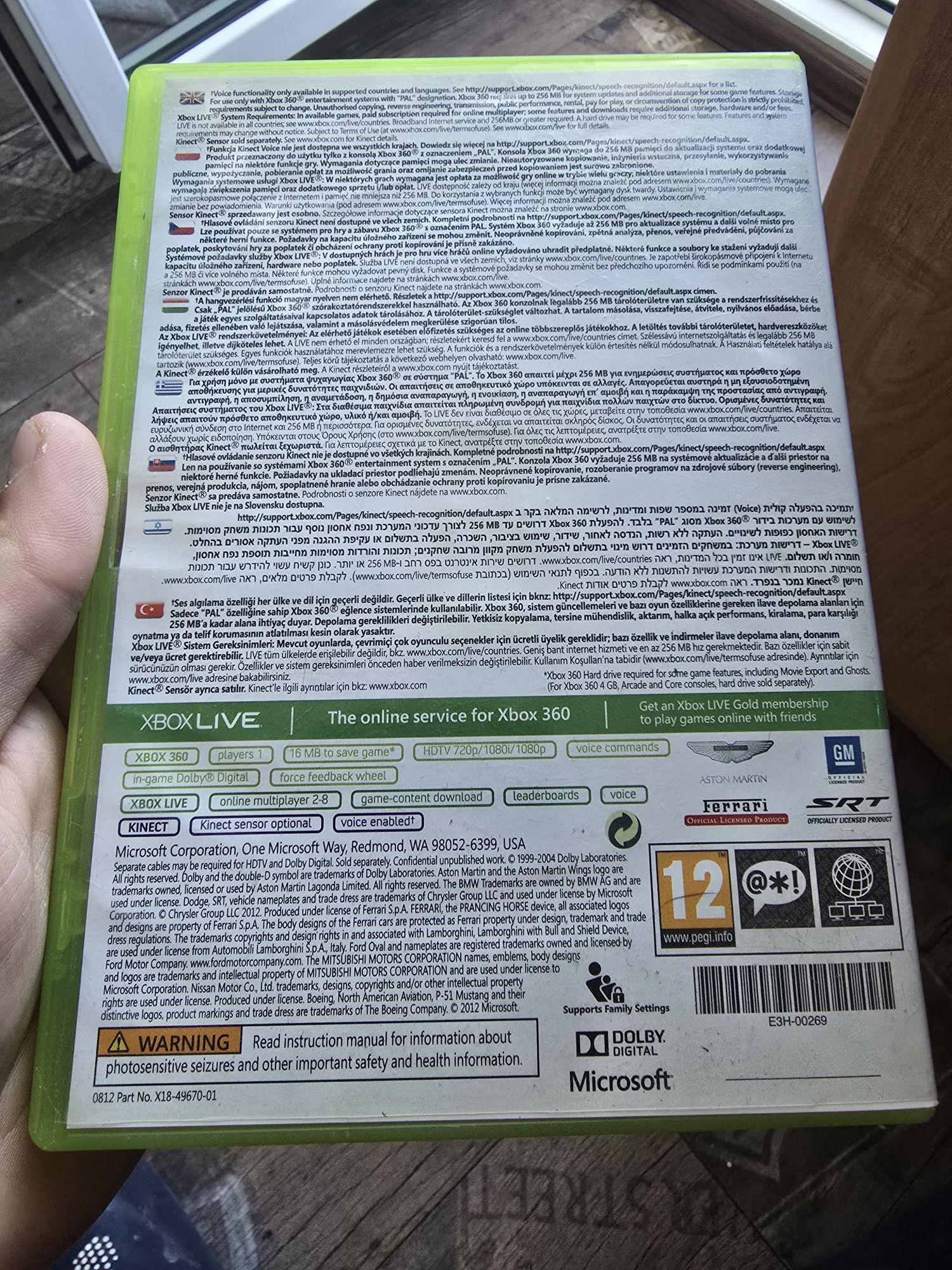 Forza Horizon po polsku xbox 360 wyścigi x360 Bundle Copy