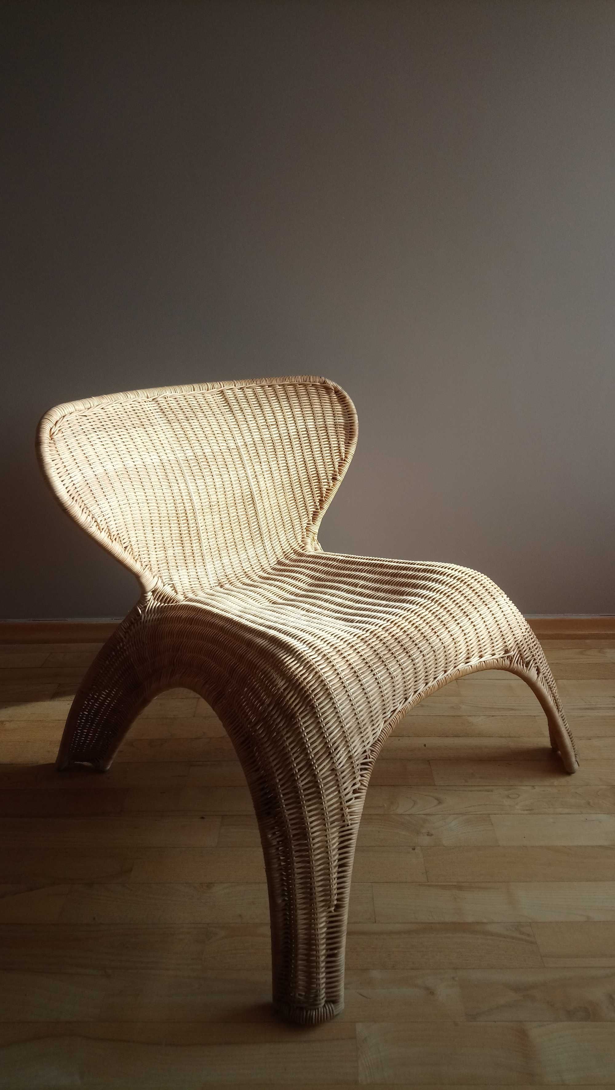 Fotel rattanowy Ikea (Gulte)