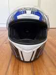 capacete de mota da MDS tamanho XS