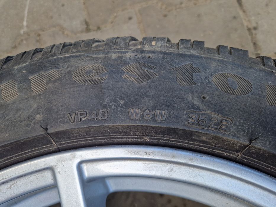 Oryginalne Koła zimowe BMW 3 225/50R17 Firestone czujniki 23r.