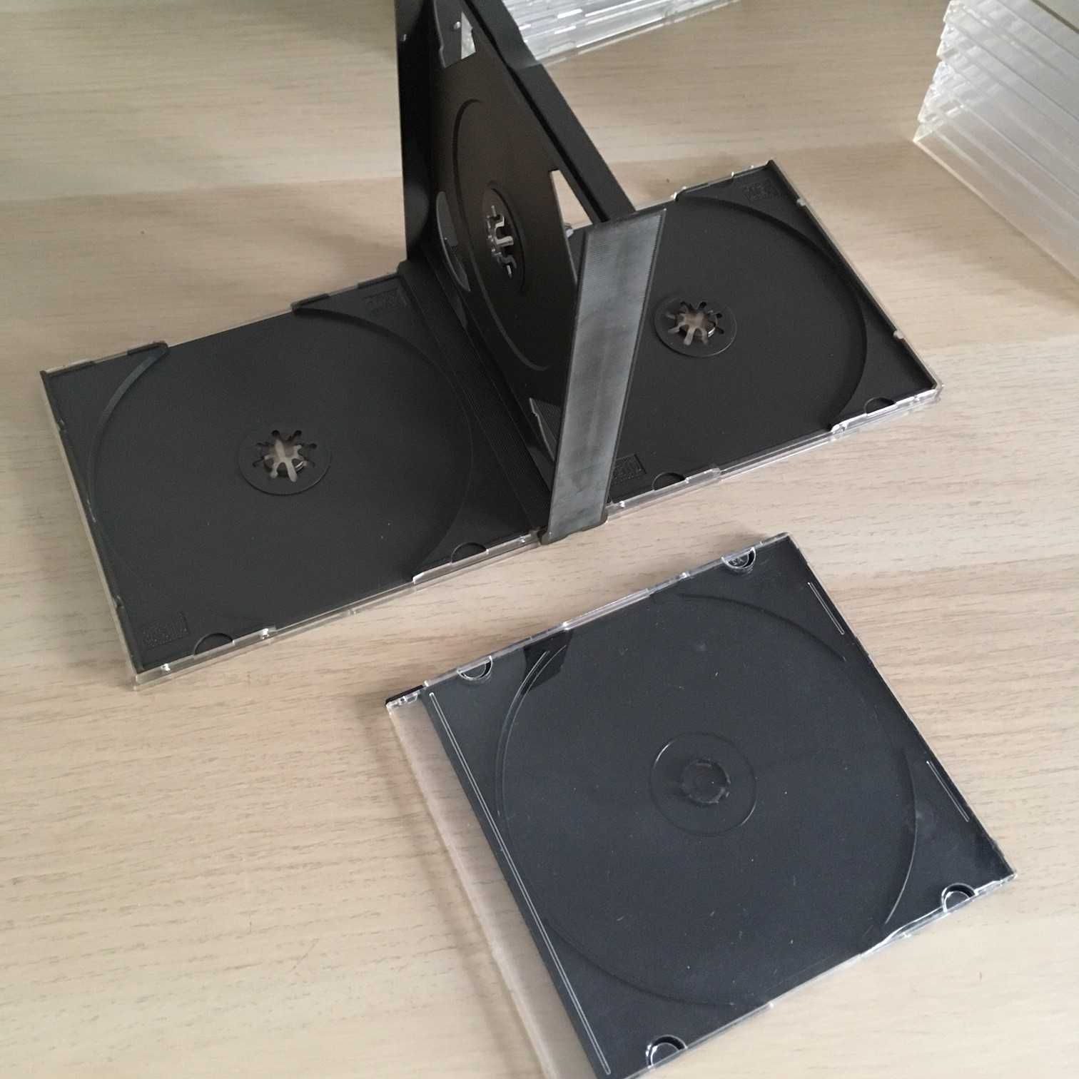 Lote de caixas capas boxes para arquivo de CD