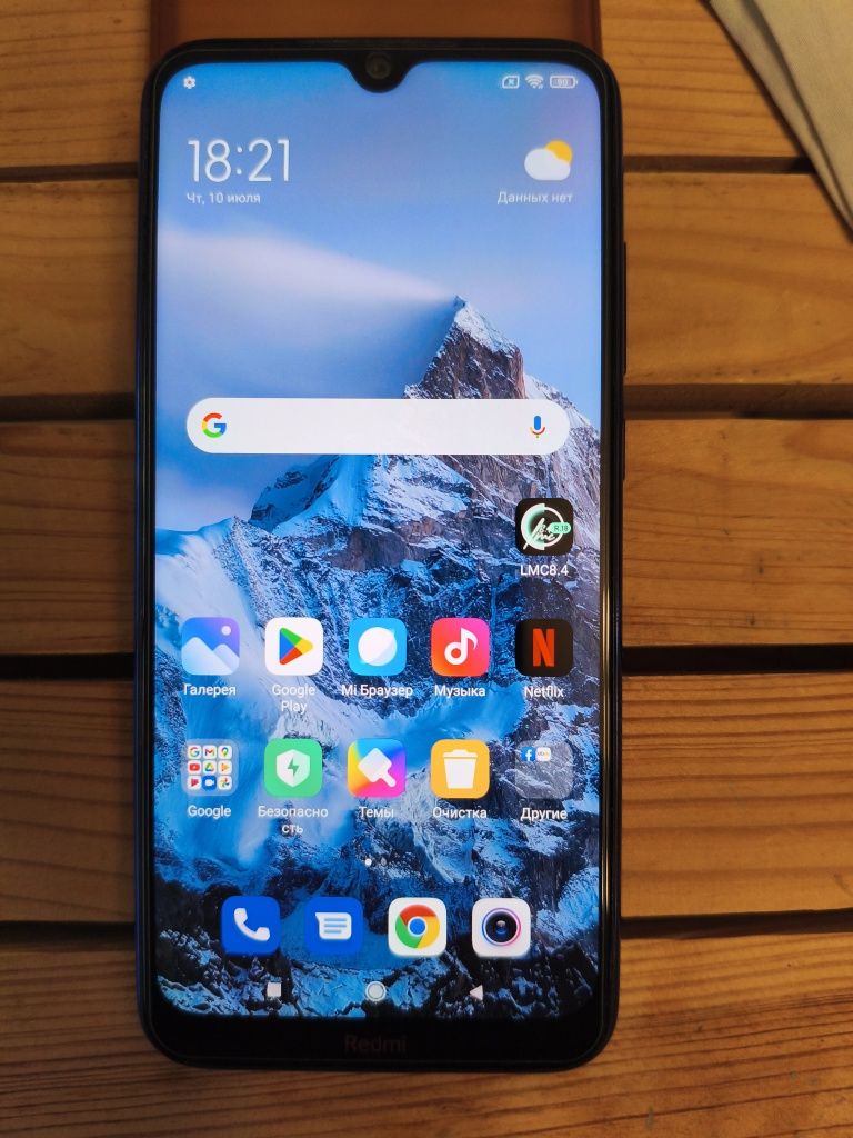 Redmi Note 8T, 4/64 Gb, 48Mpx, Snapdragon 665, исправен