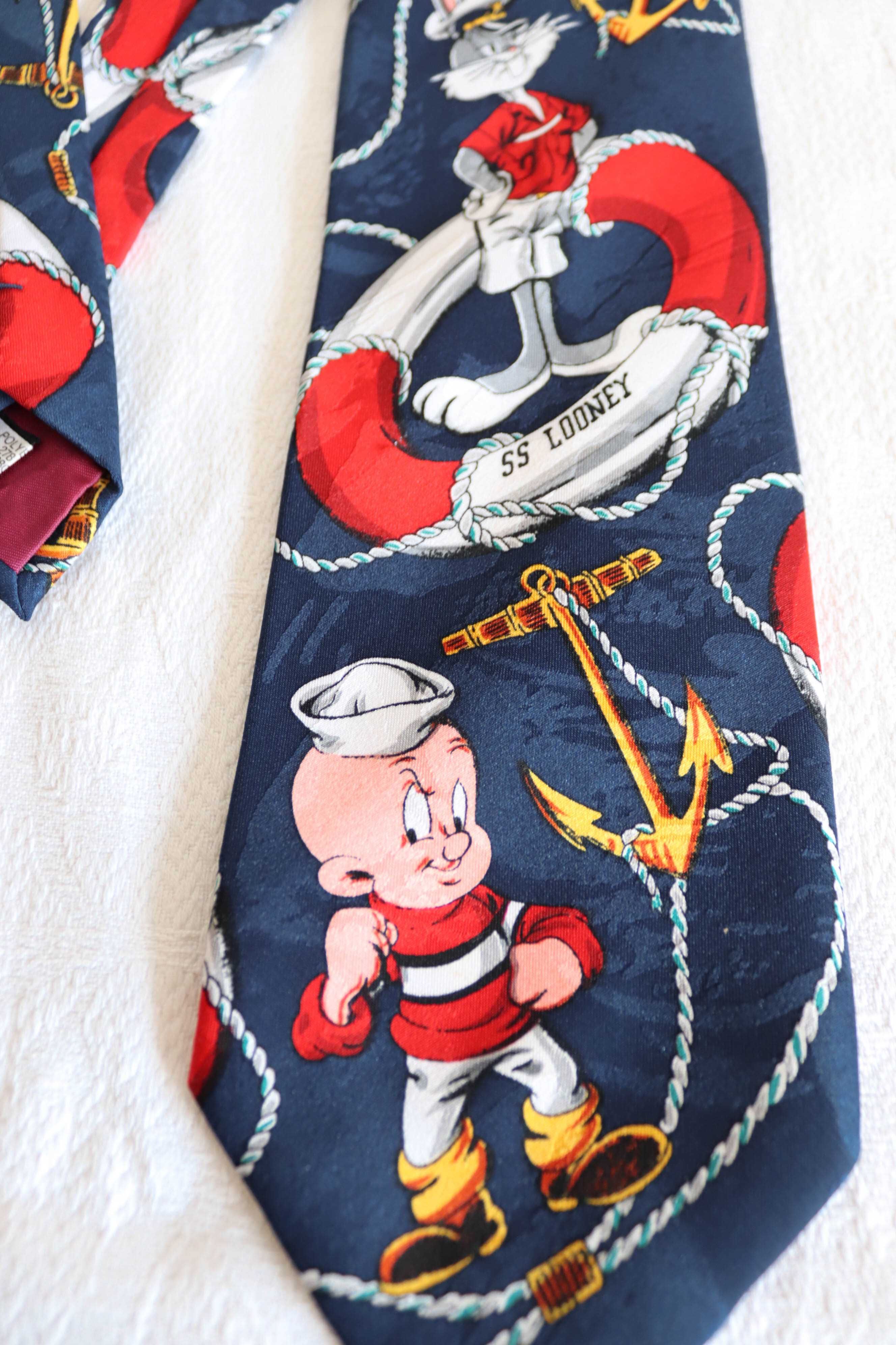 Колекціна краватка галстук мультсеріал Looney Tunes Багз Банні Даффі