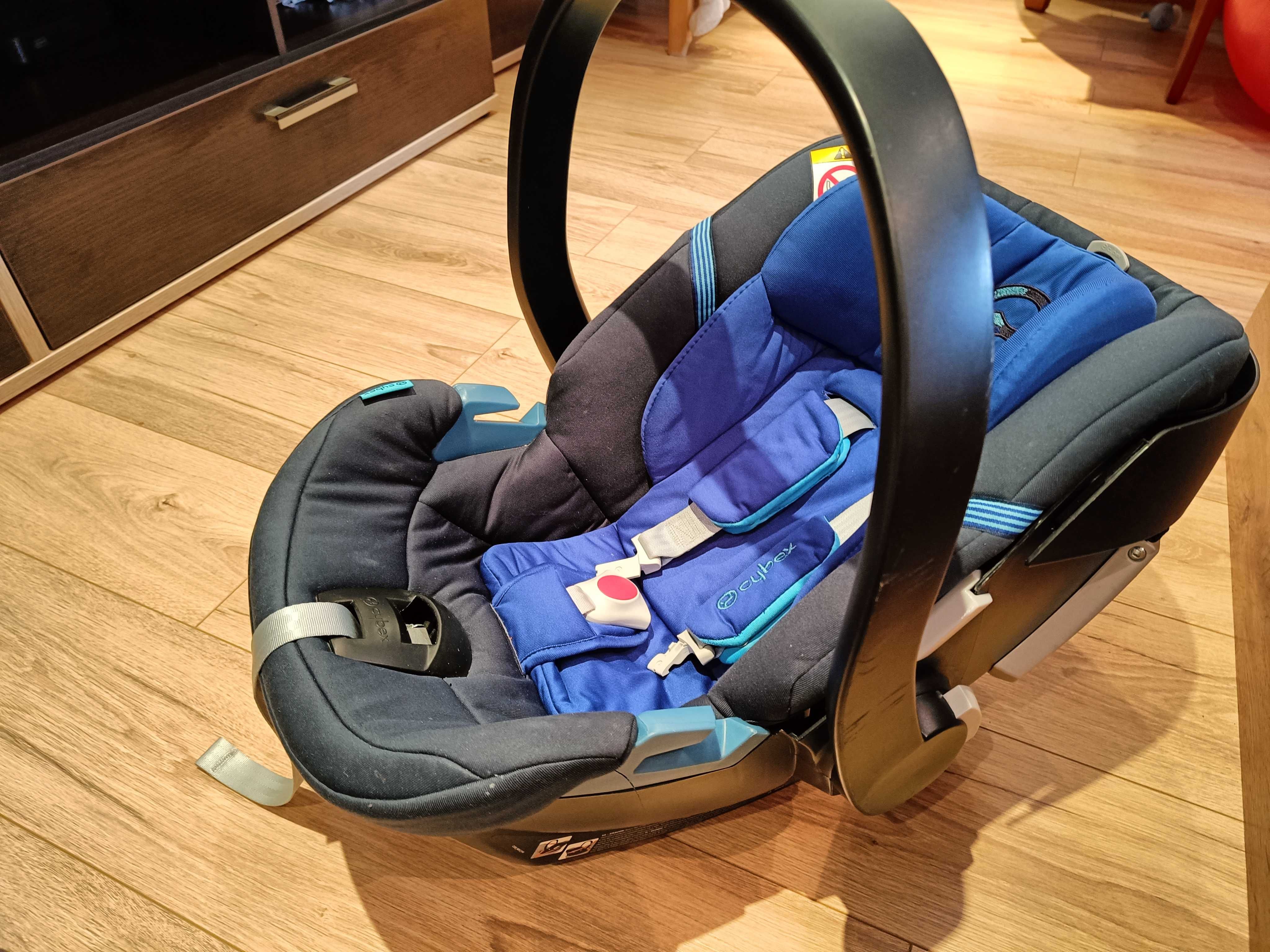 Fotelik samochodowy Cybex Aton 4 + baza ISOFIX