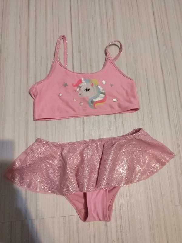 strój kąpielowy dwuczęściowy rozm. 110/116 firmy H&M