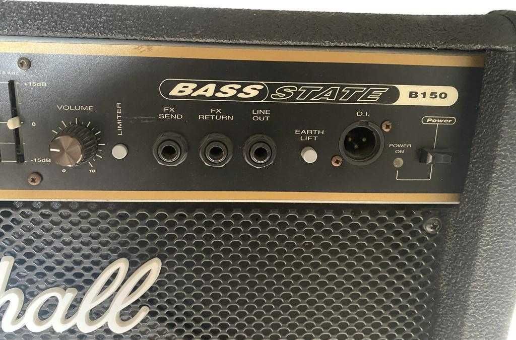Marshall Bass State B150 - Valvulas Solid-State 12Ax7/ECC83