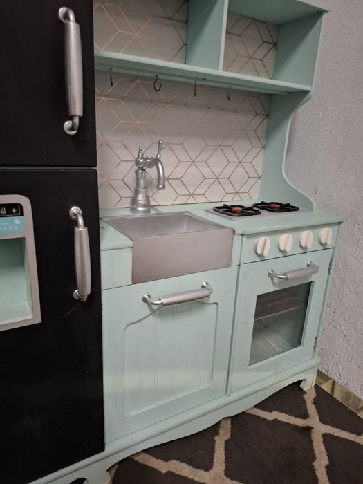 Kuchnia drewniana dla dzieci XXL + akcesoria