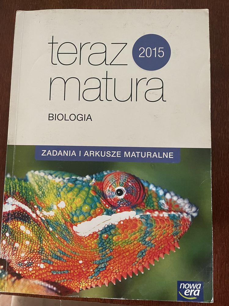 Teraz Matura 2015 biologia zadania i arkusze maturalne Nowa Era