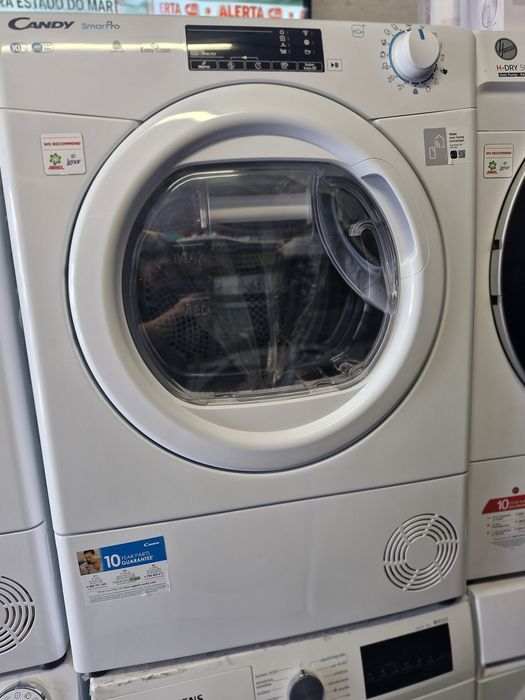 Máquina de secar roupa candy 10kg condensação