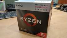 AMD Ryzen 5 3400G z grafiką, chłodzeniem, kompletny BOX