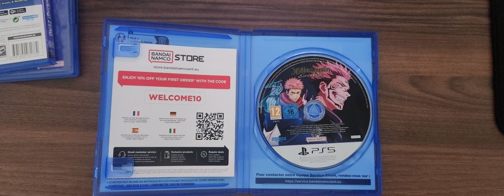 Unidade disco ps5 + Naruto  Dragon ball Jujutsu kaisen