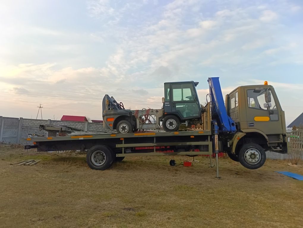 Iveco Cargo Żuraw Hiab 100 HDS specjalny pomoc drogowa