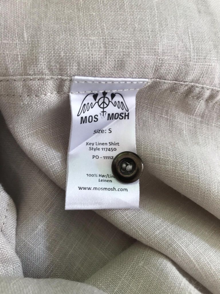 Mos Mosh koszula damska S 100% len
