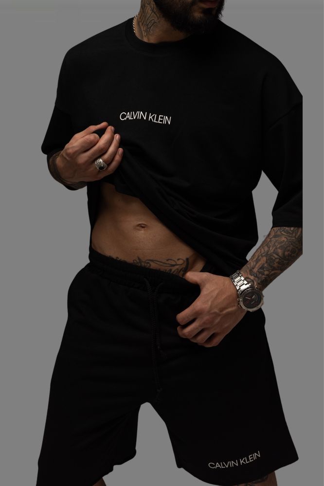 Косплект Calvin Klein футболка + шорти