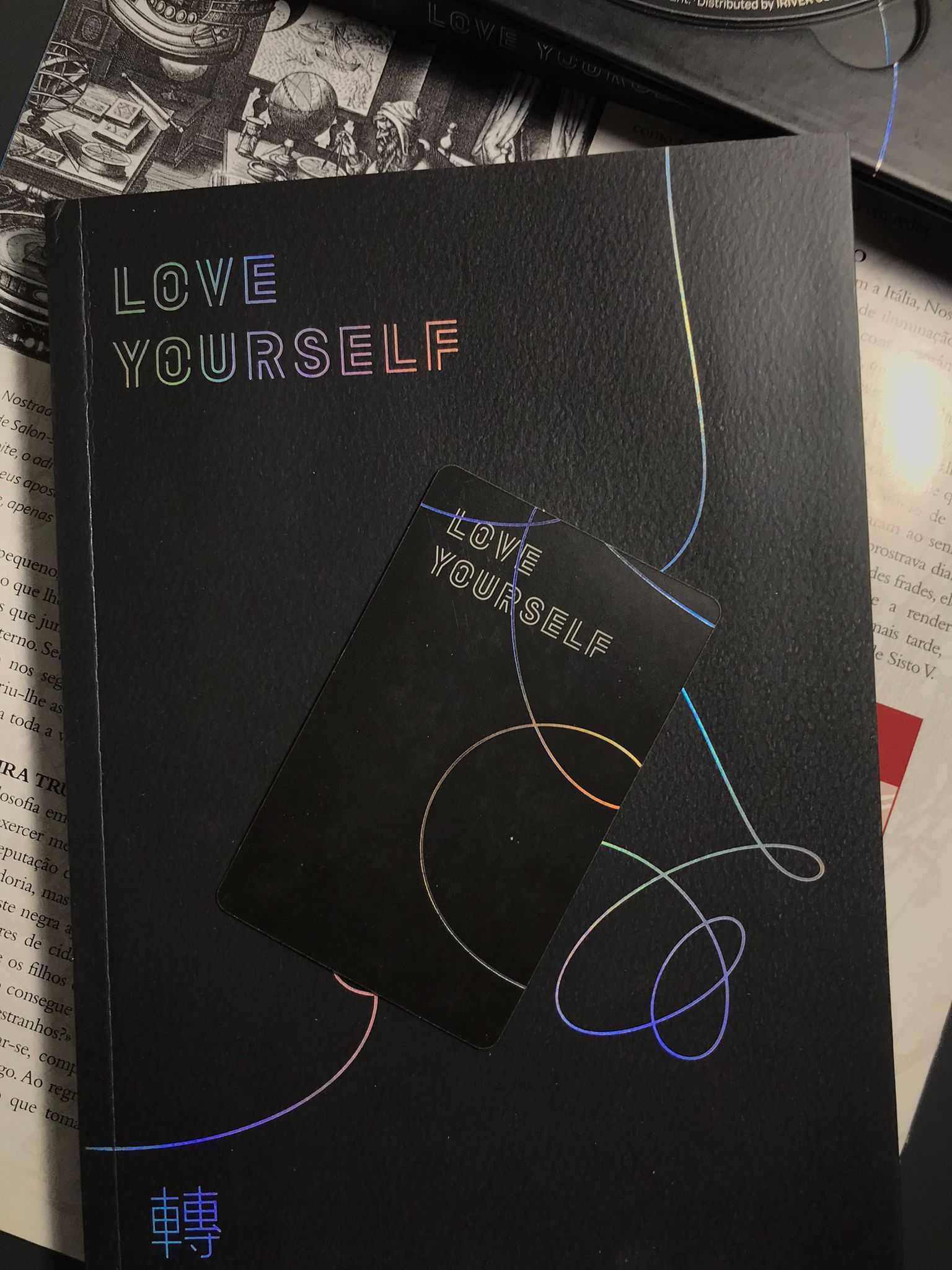 BTS Love Yourself: Tear (Versão R) - Photocard Yoongi/Suga
