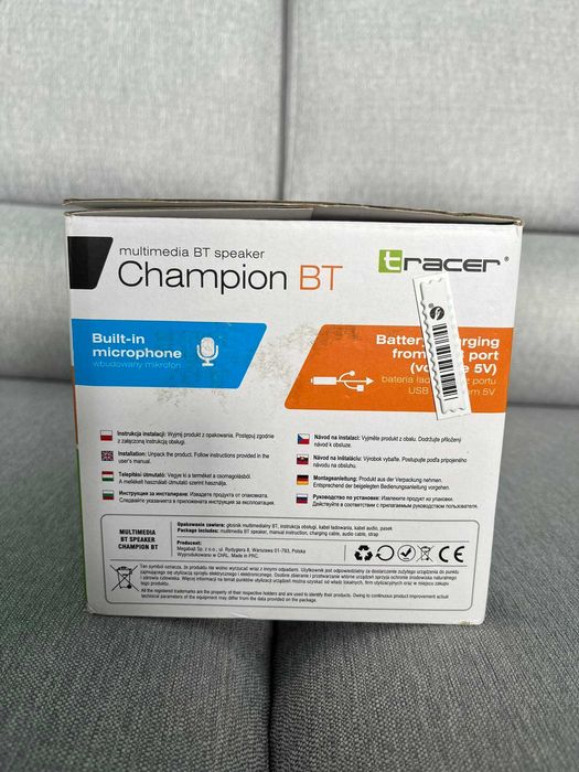 Nowy głośnik bezprzewodowy Bluetooth Tracer Champion 20W