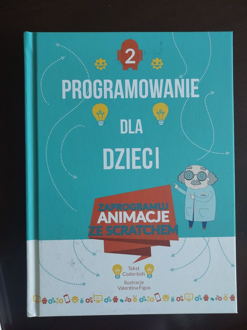 Książka Programowanie ze scratchem 2 części nowe