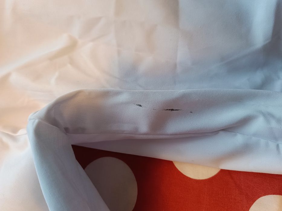 Spodnie medyczne męskie białe, 2 pary, rozmiar L/XL