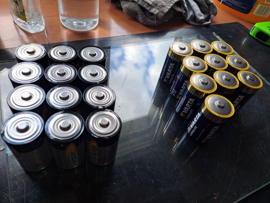 22 szt nowe baterie R20 12szt Energizer oraz 10 Varta za połowę ceny