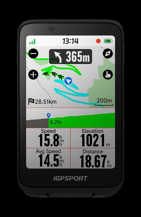 iGPSPORT BiNavi - nawigacja rowerowa - nowa