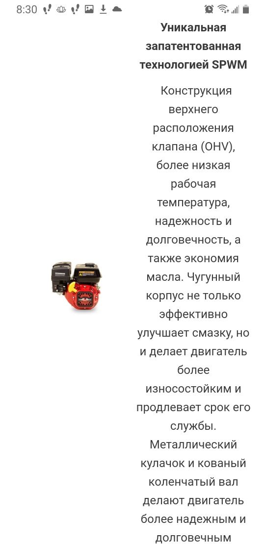 Генератор Oleo-Mac Line 3500