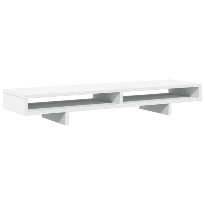 Vidaxl Podstawka Pod Monitor, Biała, 100X27X15 Cm