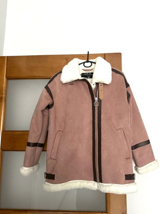 Дублянка жіноча з білим коміром