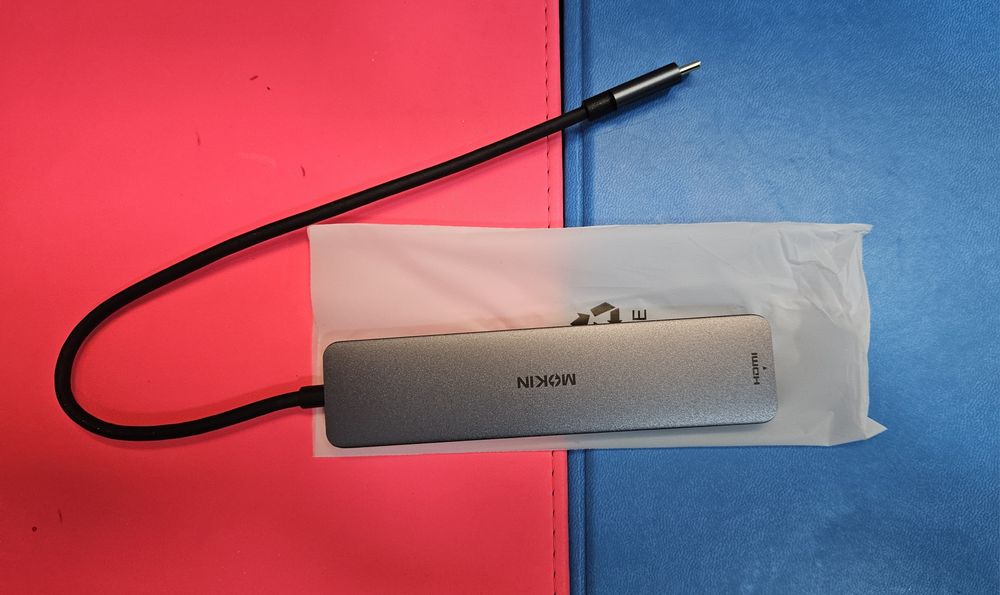 HUB MOKiN 7w1 Apple MacBook air HDMI 4K60Hz USB C