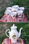 Кофейный сервиз, фарфор