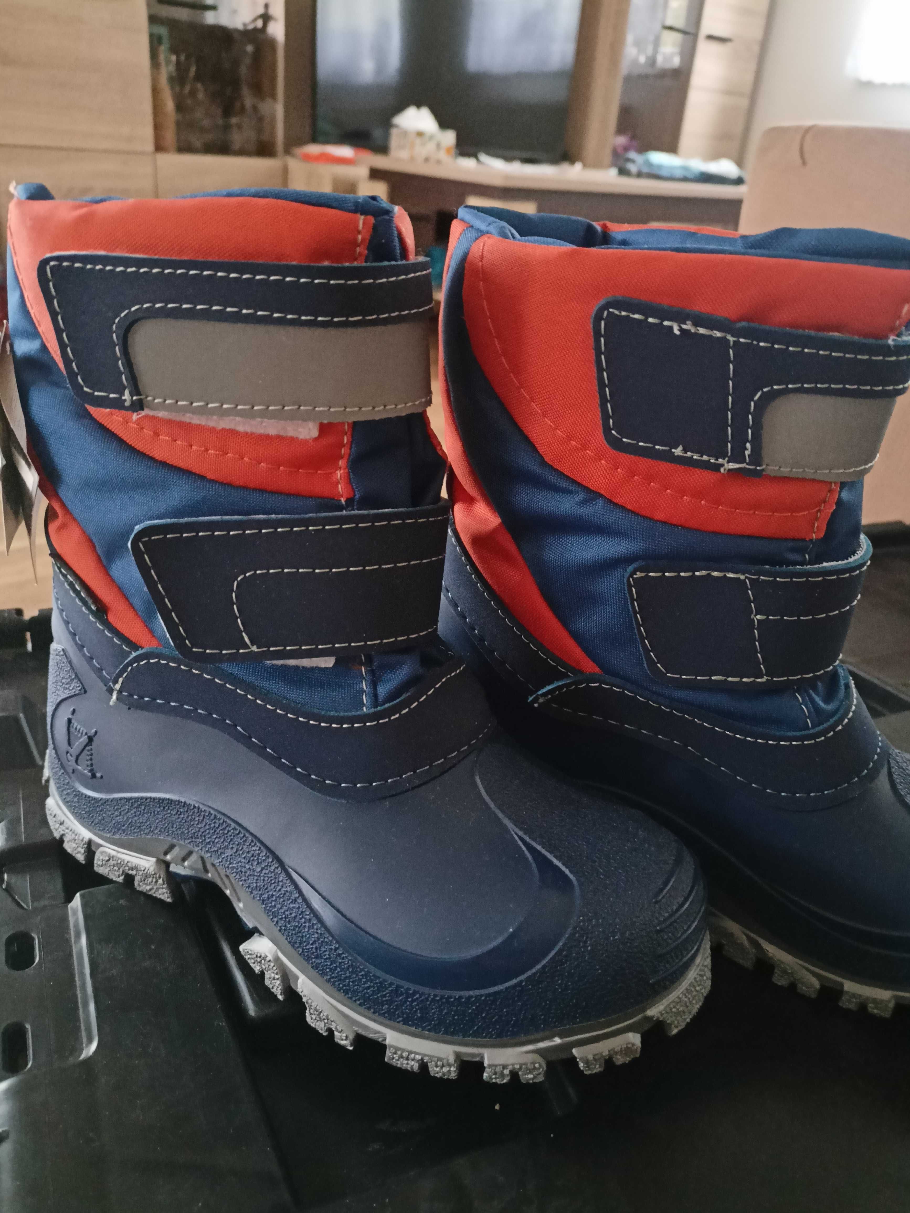 Buty zimowe dla chlopca