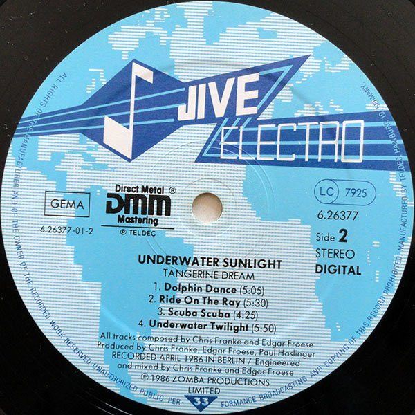 Tangerine Dream - Underwater Sunlight [Ambient]