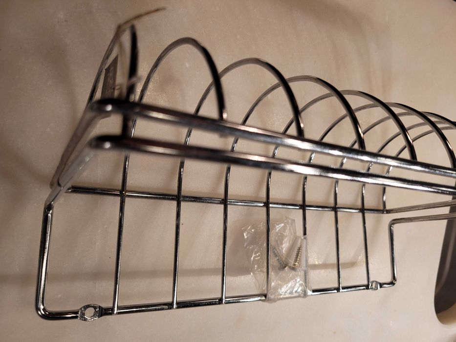 Porta rolo de cozinha cromado