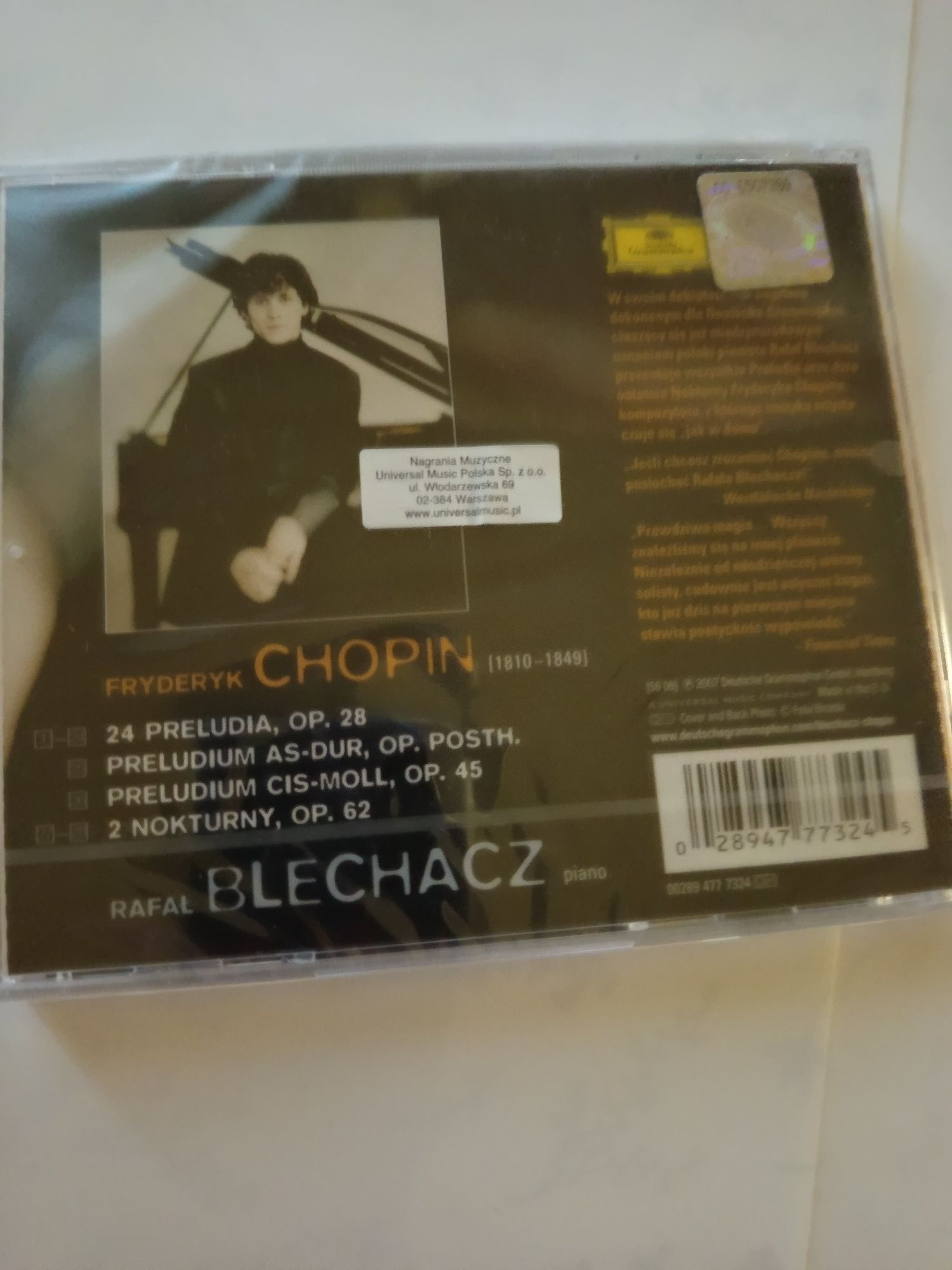 Płyta CD Rafał Blechacz - Chopin