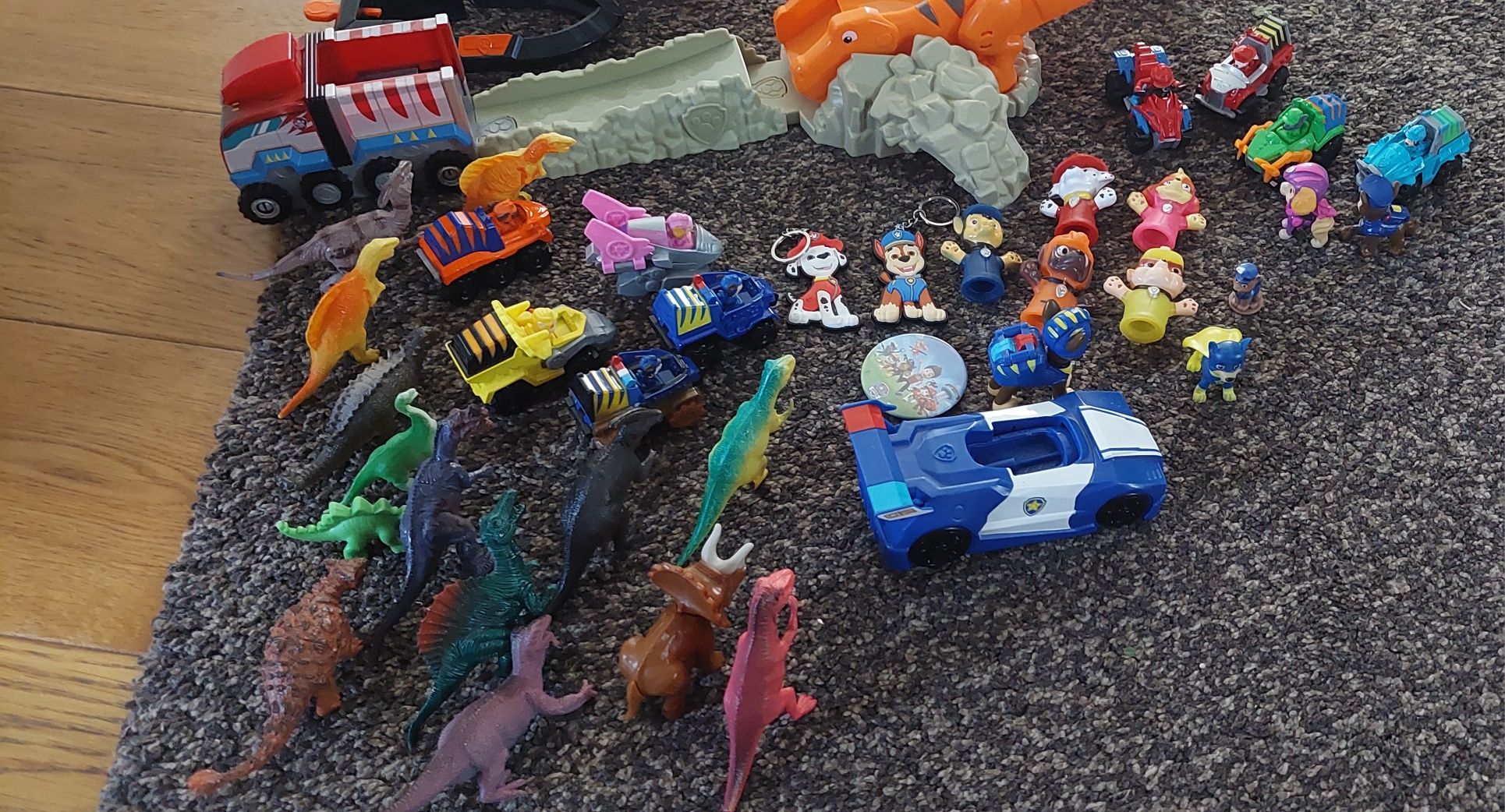 Psi patrol zestaw dino