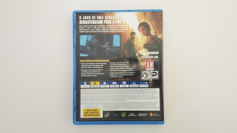 PS4 - The Last Of Us - Remastered