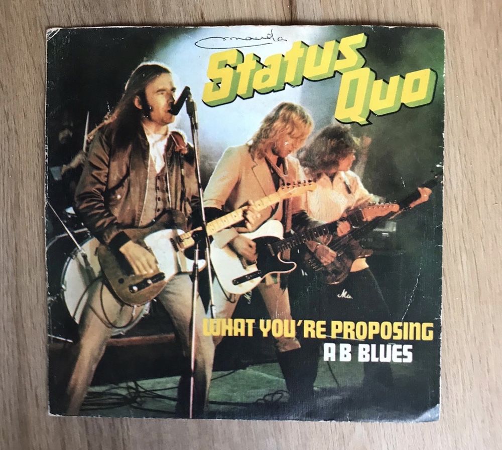 Status Quo. What You’re Proposing. disco vinil