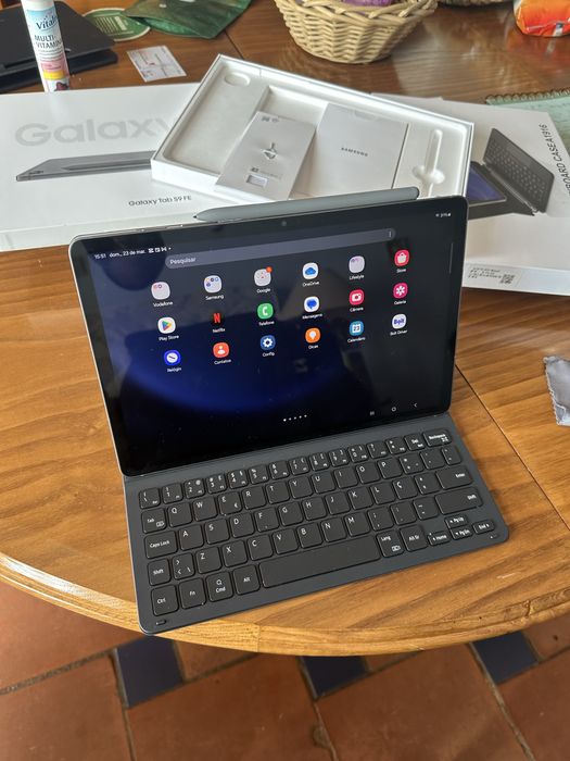 Tablet Samsung 9 FE (Pen/teclados/buds)