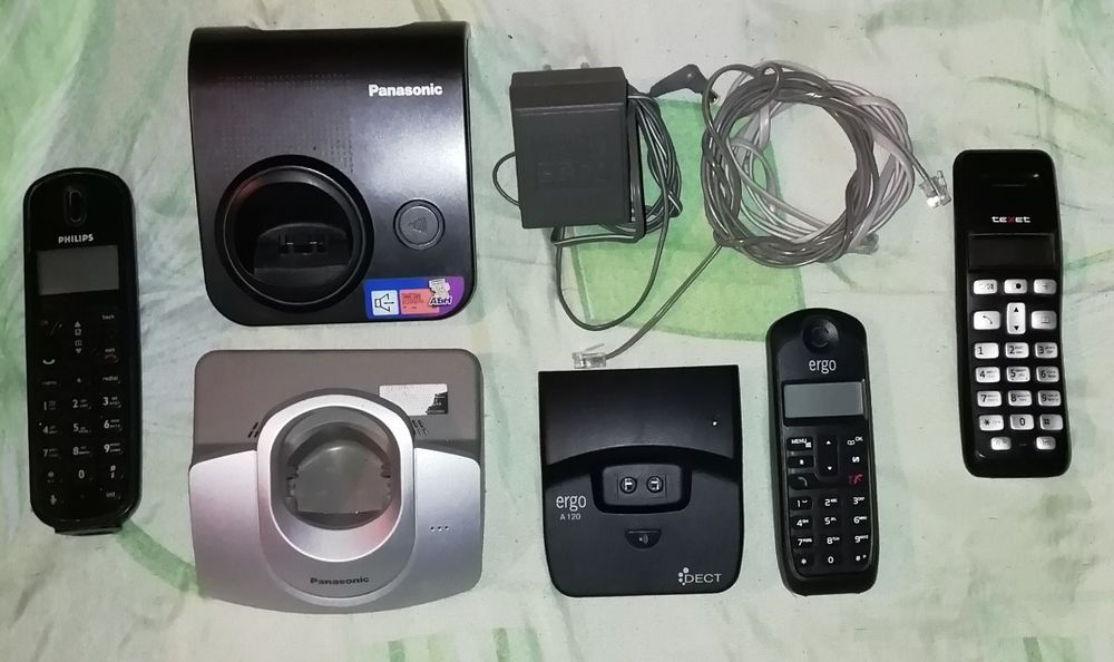 Телефоны Panasonic. Одним лотом! KX-FC228, KX-T3155, kx - tg7207 ua.