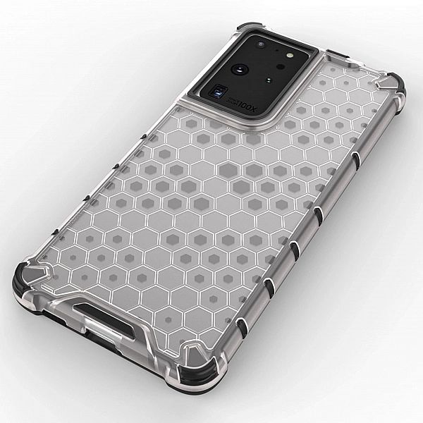 Honeycomb etui pancerny pokrowiec z żelową ramką Samsung Galaxy S22 Ul