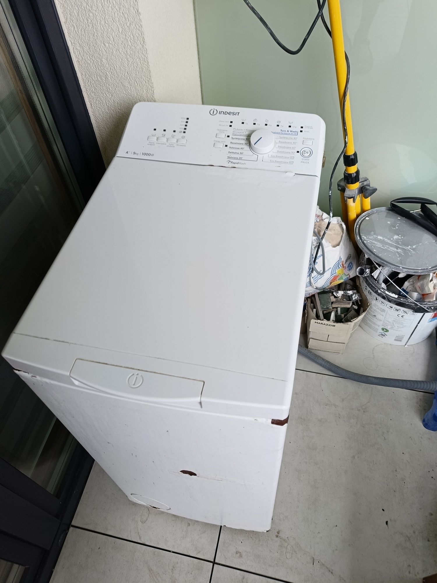 Pralka ładowana od góry wolnostojąca Indesit: 5 kg - BTW A51052
