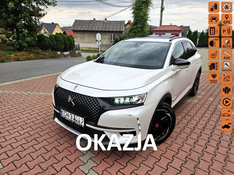 DS Automobiles DS 7 Crossback Ful Led,Panorama, Radar, Bliss, Kamera, Serwis GWARANCJA