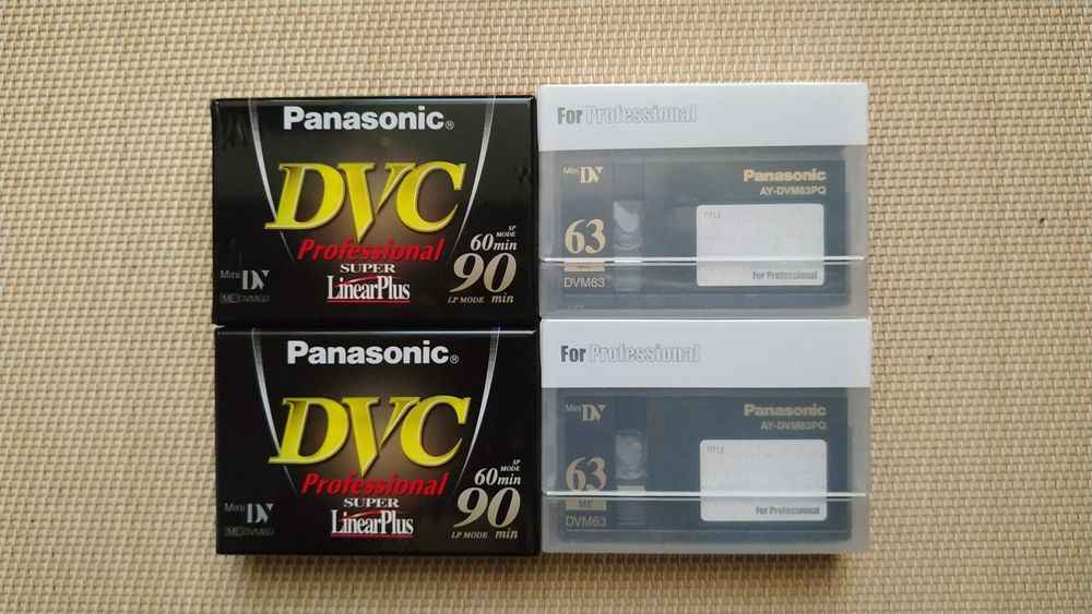 Видеокассеты новые Panasonic mini DV