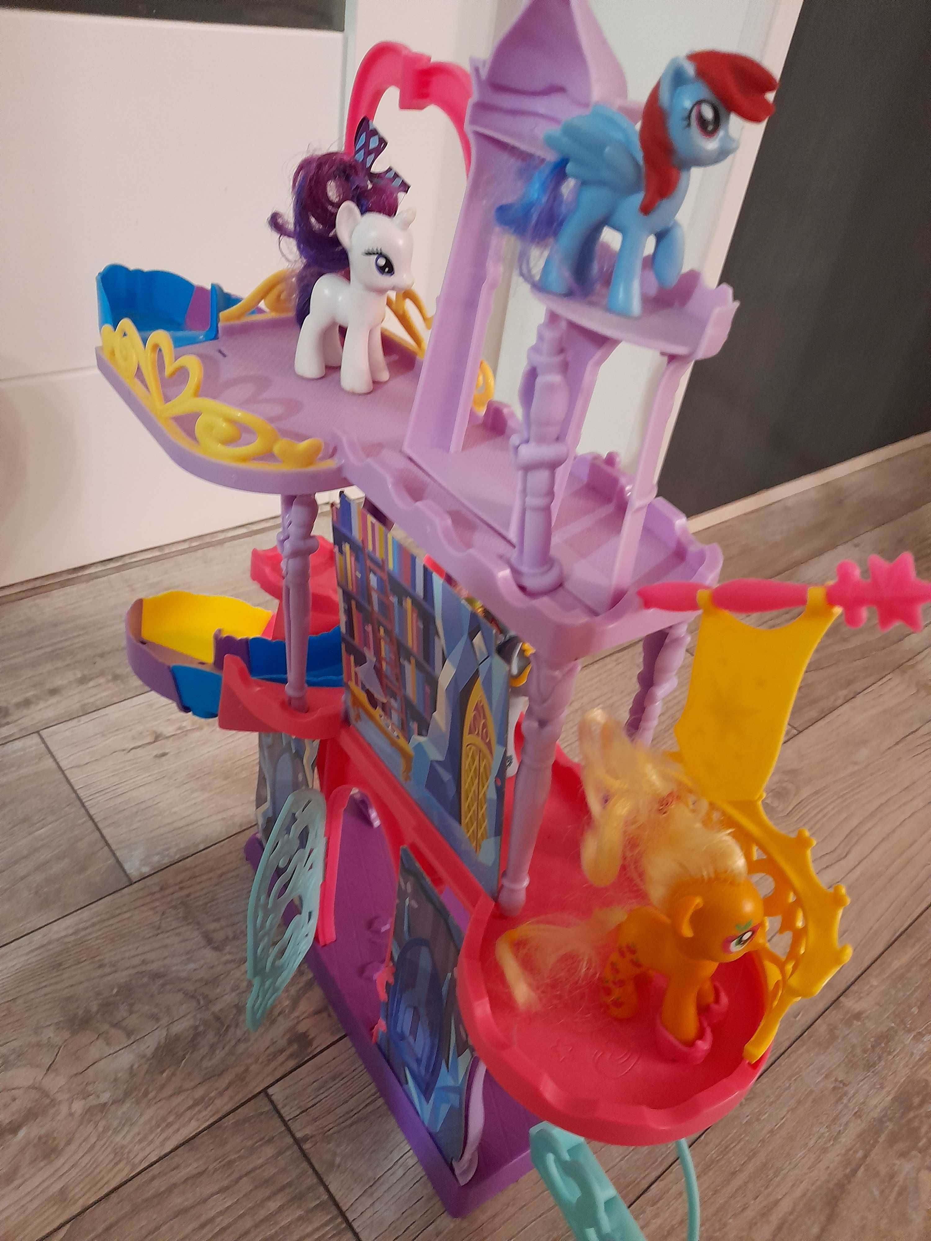 Little Ponny zamek,zjeżdzalnia,koniki
