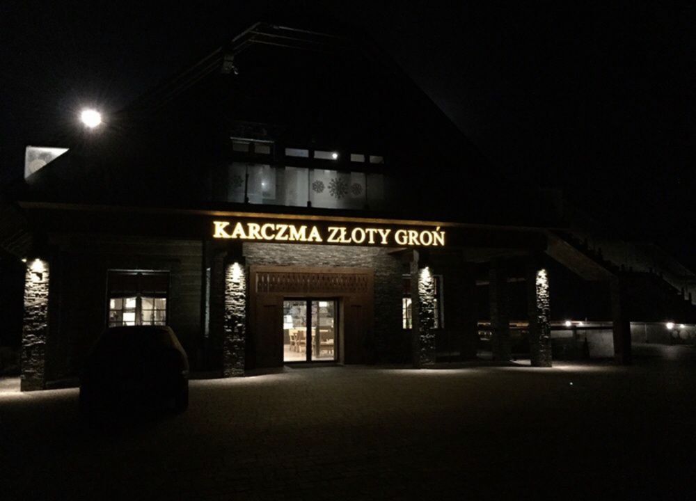 Kaseton szyld reklama podświetlana 300x50 LED dibond