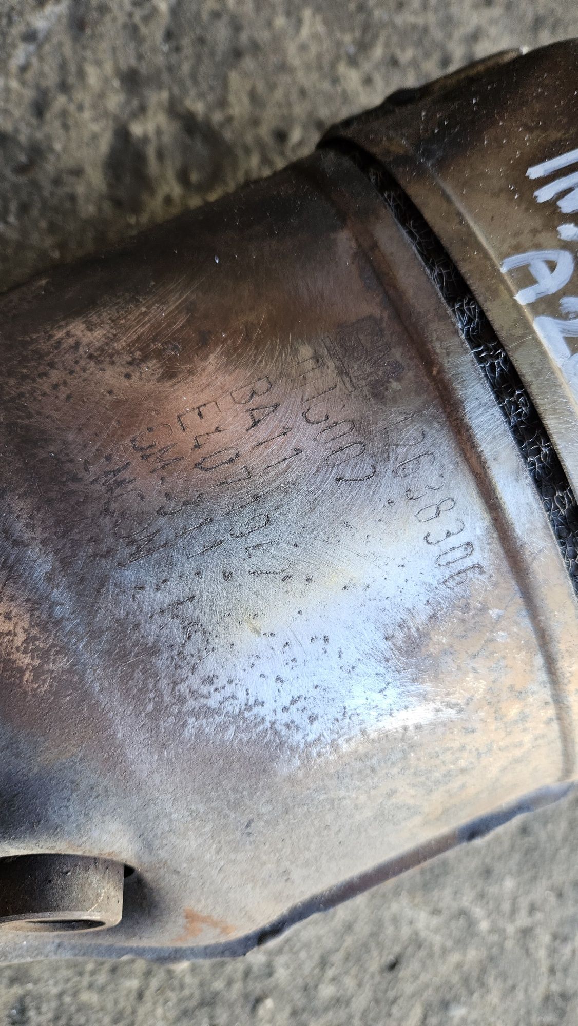 Katalizator kolektor wydechowy A20NHT A20NFT 2.0t opel insignia a