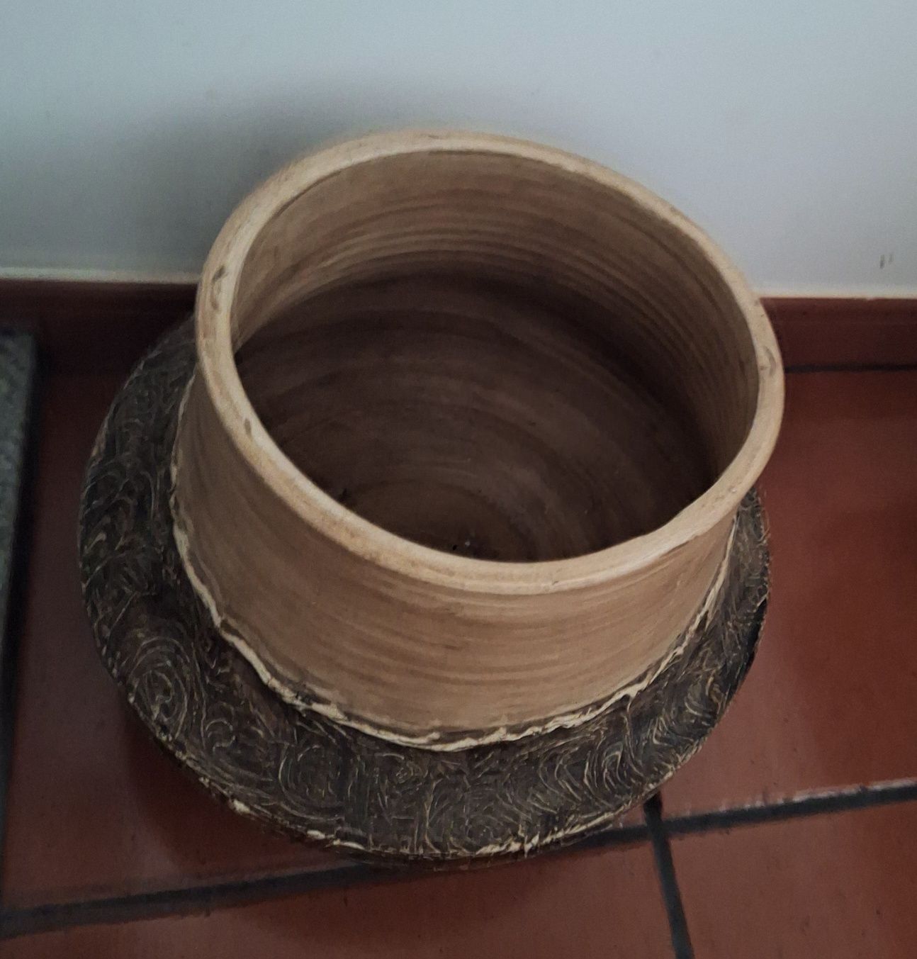 Pote decorativo como novo